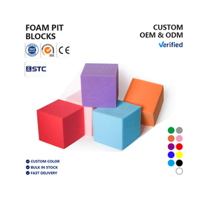 Tùy chỉnh màu sắc nhẹ Polyurethane bọt Pit khối với kích thước tùy chỉnh cho nhỏ playrooms và trường học gymnasiums - Product Image 1
