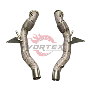 Vortex - Bouclier thermique haute performance de qualité supérieure pour échappement Ferrari 488 GRB avec flexible - Product Image 2