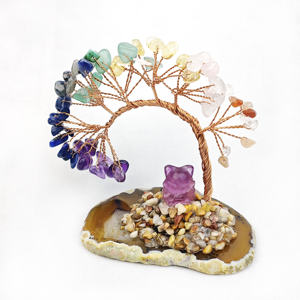 הגעה חדשה ריפוי יתרונות מעורבים קריסטל אמטיסט מדיטציית שועל קטן למזכרת - Product Image 2