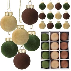 Flocked Xmas <b>Tree</b> Ball <b>Ornaments</b> 8CM Velvet Christmas <b>Ornaments</b> Flocked Christmas <b>Tree</b> Ball Christmas Velvet Balls <b>Tree</b> <b>Ornament</b> - Product Image 1
