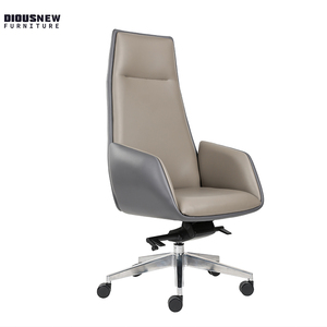 Silla de Oficina Giratoria Cómoda DIOUSNEW de Cuero Genuino, Silla de Oficina Moderna de Excelencia - Product Image 4