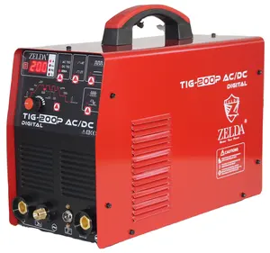 Zelda haute qualité TIG/MMA 200P AC DC machines à souder nouveau design TIG 200A AC/DC weldier