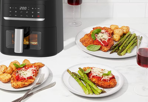 Nồi chiên không khí 4.5L điều khiển cảm ứng hiển thị kỹ thuật số mà không cần dầu nấu ăn sức khỏe 1600W Nồi chiên không khí - Product Image 6