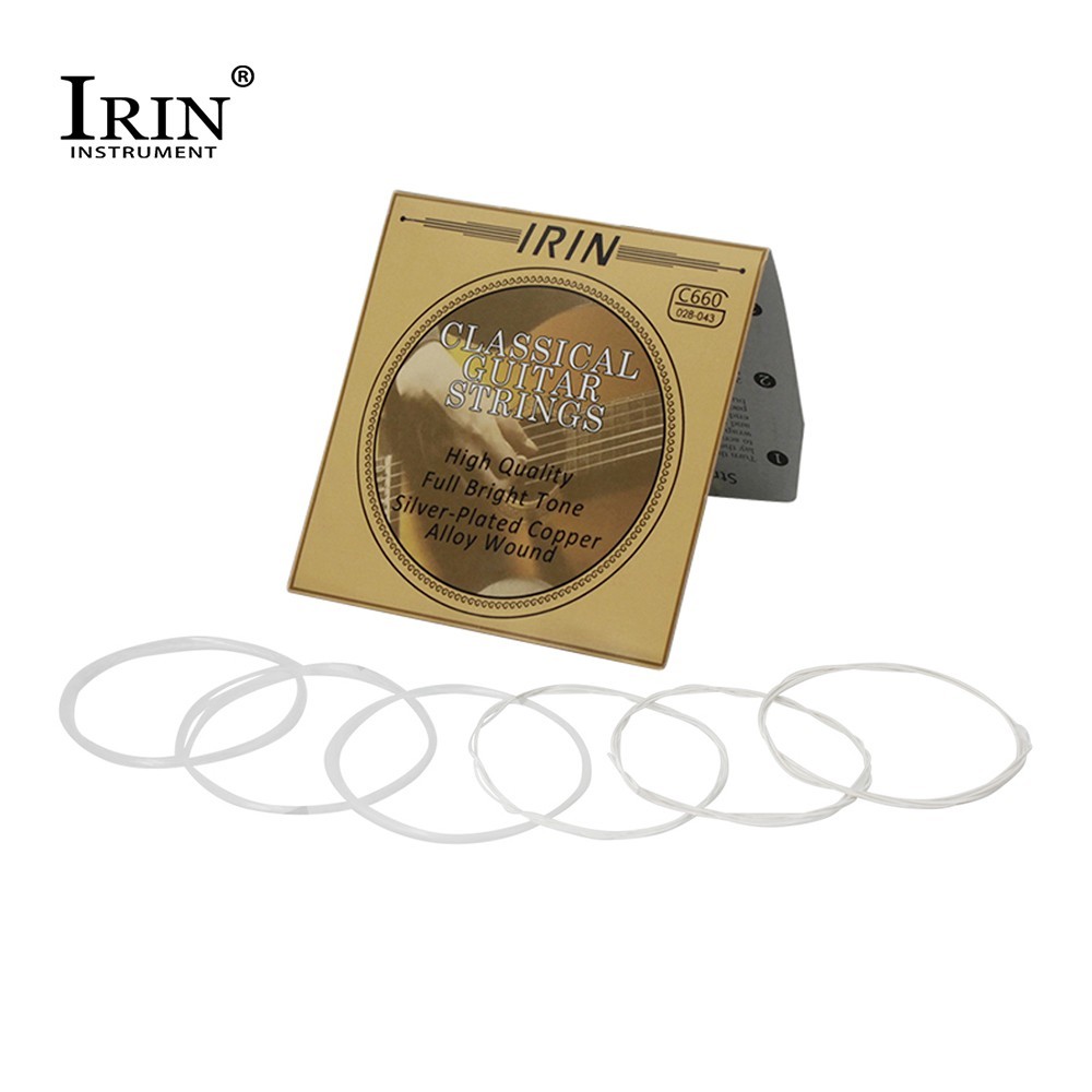 LOT DE 6 cordes de guitare acoustique de qualité professionnelle de 6