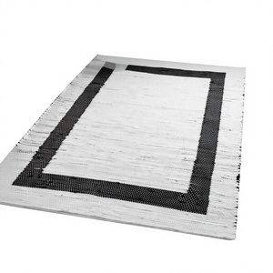 Cotton Chindi Rag Rugs ITHL Modern Waterproof Stain Resistant Eco-Friendly Reversible Non-Slip Flat Pile Indoor Area Rug Sets - Product Image 1