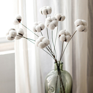 Vente en gros de <span class=keywords><strong>fleurs</strong></span> <span class=keywords><strong>séchées</strong></span> naturelles <span class=keywords><strong>Fleurs</strong></span> en <span class=keywords><strong>coton</strong></span> <span class=keywords><strong>séchées</strong></span> faites à la main pour décoration de <span class=keywords><strong>bouquet</strong></span> de bricolage - Product Image 4