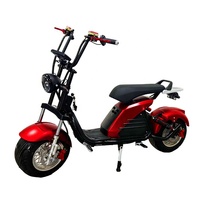 Nuevo Scooter Eléctrico Citycoco de 2 Ruedas, Citycoco de 1000w con Neumáticos Anchos, Citycoco en Oferta en Brasil, Scooter Eléctrico de 60V 20A