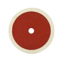 Disque de laine en feutre fabriqué à la machine de 7 pouces de diamètre 180 MM pour polir le verre, le bois, le marbre