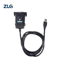 ZLG USBCANFD-100U-mini: konverter USB ke kaleng FD kecepatan tinggi dengan isolasi 2500V untuk penganalisa otomotif & industri CANFD