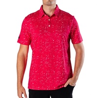 Camiseta de Golf Tradicional para Hombre, con Logotipo Personalizado Bordado, de Secado Rápido, Cómoda, Promocional