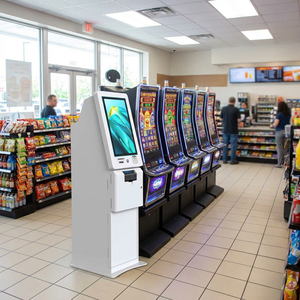 Bornes de jeu Golden Buffalo Pressto Skill Game Cabinet avec accepteur de billets JCM, Kiosque de rachat de tickets TITO, Kiosques de paiement en espèces - Product Image 1