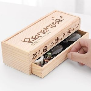 Trousse à crayons double couche en bois avec tiroir et tableau noir, organiseur de bureau pour étudiants, boîte de rangement - Product Image 3