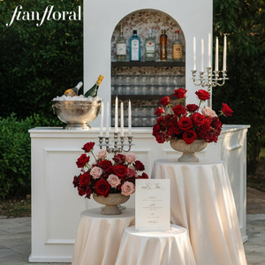 Rose Artificiali in Seta a Stelo Singolo, Altamente Realistiche, per Componenti di Bouquet Nuziali Fai-da-Te, Decorazioni per San Valentino - Product Image 4