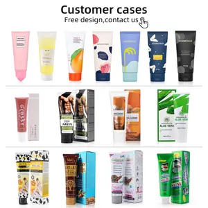 Nouveaux tubes de lavage du visage Crème pour le corps Crème pour les mains, nettoyant, shampooing et Gel douche tube emballage vide tube cosmétique
