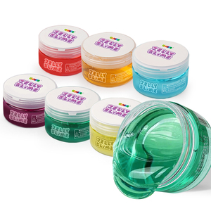 Jerry <span class=keywords><strong>Slime</strong></span> - <span class=keywords><strong>Kit</strong></span> <span class=keywords><strong>Slime</strong></span> Trasparente Cristallino 2025 per Bambini, Giocattolo Educativo Fai-da-Te Non Tossico - Product Image 1