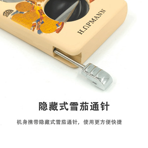 Cortador de Cigarros de Acero Inoxidable Cuadrado, Juego de Accesorios Metálicos Multifuncionales para Fumar - Product Image 2