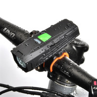 Neueste T6 LED Fahrradlampe USB Wiederaufladbar 450Lm Starke Fahrrad-Frontleuchte Fahrradlenker-Scheinwerfer für Fahrräder