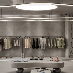Muebles para Tiendas de Ropa Personalizados, Exhibidores Modernos para Prendas de Vestir, Muebles para Boutiques de Moda, Diseño de Interiores - Product Image 4
