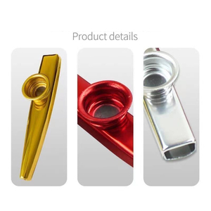 Instruments éducatifs <span class=keywords><strong>Kazoo</strong></span> en métal <span class=keywords><strong>Kazoo</strong></span> en alliage d'aluminium pour enfants - Product Image 5