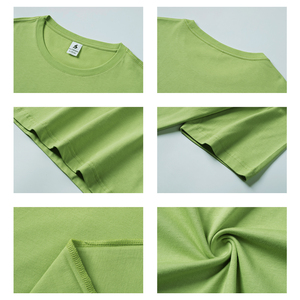 Camiseta TIMAGOT Cómoda y Ecológica de Punto Teñido, 170g, 100% Algodón, Cuello Redondo, Manga Corta, Corte Holgado, Estampado Informal - Product Image 2