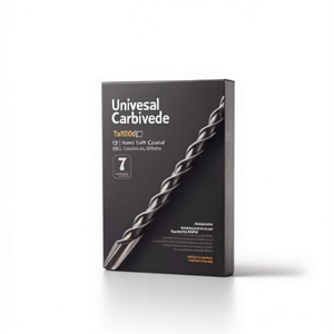 Foret universel en carbure Ta1006 12xD avec revêtement Nano TiAlN pour machines-outils - Product Image 2