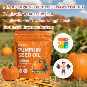 Premium Pumpkin Seed Oil Softgels for <strong>Prostate</strong> and Bladder Health - Product Image 2