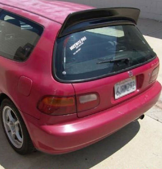 Fits 92-95 Honda Civic EG6 Hatchback Unpainted JDM BYS Style Roof