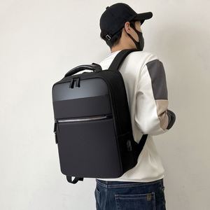 Mochila para Portátil de 15.6 Pulgadas, Personalizada con Logotipo, al por Mayor, MOQ 1, Impermeable, Material Oxford PU, USB, para Viajes de Negocios - Product Image 1