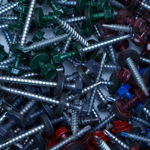 Wood Roofing Screw Zinc Plated Painted Head C1022 Self Tapping Roof <b>Fastener</b> - Product Image 3