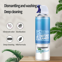 Mousse de nettoyage de climatiseur de qualité supérieure Spray nettoyant désodorisant pour climatiseur automobile et domestique