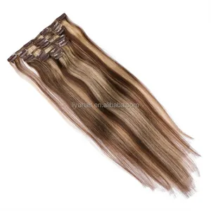 Free Sample Bundle Micro Links Bone Straight Brazilian Packaging 6d Clip Tape In 100% Wigs Tools Human Hair Extensions