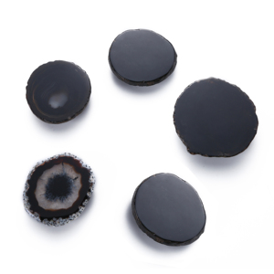 Di alta qualità naturale della pietra preziosa liscia irregolare hexagon accessori del telefono presa, di guarigione 3M di cristallo presa del telefono titolare - Product Image 2