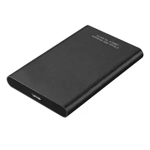 アルミニウムメタル2.5 "HDDエンクロージャー外部ケースポータブルSATA-USB3.02.5インチHDDハードディスクドライブケース