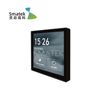 SMATEK Smart Home-Bedienfeld All-in-One-Smart-Bedienfeld mit 4-Zoll-HD-Touchscreen unterstützt die Einstellung mehrerer Sprachen