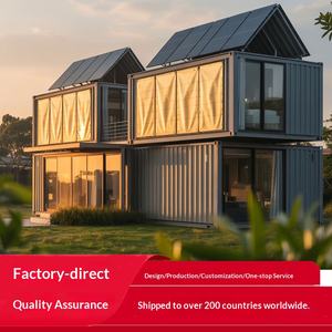 Remorque conteneur, logement mobile intégré, boîte standard, cadre en acier coloré, construction de bureau, assemblage résidentiel - Product Image 3