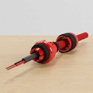 Prensaestopas de Acero Inoxidable para Cable de Alta Tensión, Protección de Cableado Industrial, Ajuste Universal por Presión, IP66 IEC60529-1989 - Product Image 2
