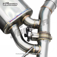 Tuyau d'échappement à montage direct pour BMW X3/X4 M40i 3.0T 2018-2025 en acier inoxydable, système d'échappement Catback Valvetronic avec silencieux et embouts