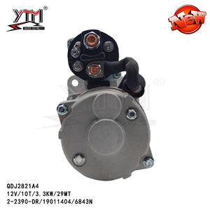 QDJ2821A4 motor starter 12V 10T 3,3kw 29MT untuk bus internasional truk 2-2390-<span class=keywords><strong>DR</strong></span> 19011404 6843N - Product Image 2
