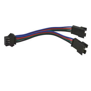 Conector divisor SM de 2 pines, 3 pines, 4 pines, 1 a 2, 3, 4 Conectores LED JST, conector macho hembra, Cable de alambre para tira de luz LED WS2812 - Product Image 1