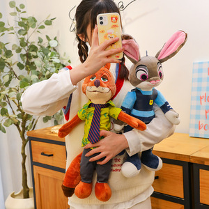 Peluches de Zoológico en Oferta, 40-60 cm, con Zorro, Nick, Conejo y <span class=keywords><strong>Judy</strong></span>, Perfectos para Regalos Infantiles y Máquinas de Peluches. - Product Image 3