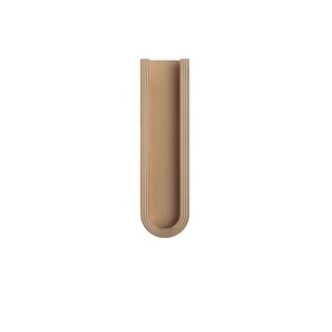 Poignée longue demi-cercle moderne en alliage d'aluminium sans rainure pour porte d'armoire, loquet dissimulé coulissant pour commode, chambre et salle de bain - Product Image 1