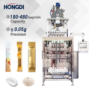 Machine à emballer les sachets liquides à 6 colonnes à grande vitesse pour les petits sachets de sauce, vinaigrette et emballage de vinaigre - Product Image 1