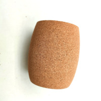 LEECORK Pot de fleurs rond classique en liège exotique, mini pot de plantation pour la maison et le jardin, pot d'intérieur