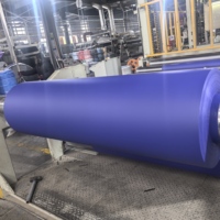 Rouleau de bâche PVC robuste 18,5 oz en tissu enduit à prix d'usine, découpé sur mesure pour rideaux latéraux de camion et couvertures d'ensilage