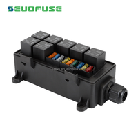 Boîte à fusibles étanche pour voiture, boîte à fusibles pour camion, spécifications de sécurité complètes pour voitures modifiées