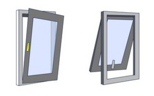 Ventana oscilobatiente, ventana abatible, ventana corredera <span class=keywords><strong>de</strong></span> aluminio con doble acristalamiento <span class=keywords><strong>y</strong></span> clasificación LOW-E - Product Image 3