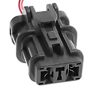 <span class=keywords><strong>2</strong></span> Cara Konektor Female Wiring Harness Pigtail, untuk Honda Acura OBD1 Distributor D15 D16 B16 B18 H22 F22 Dizzy B D K Penukar - Product Image 1
