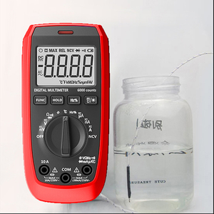 Professional 6000 Counts NCV Multimeter <b>Voltage</b> Current <b>Tester</b> CE Certified 12-Month Warranty LCD Display Measuring Stock - Product Image 6