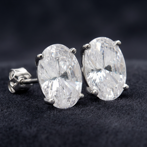 UM Jewelry 925 Silver <b>Gold</b> Plated Zircon Geometric Stud <b>Earring</b> NGTC Certified Unisex/<b>Men</b>/Women Anniversary Daily Wedding Gift - Product Image 6