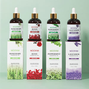 Aceite Esencial Puro para Restaurar la Piel Suave y Hermosa, Aceite de Masaje 100% Natural de Menta, Lavanda, Romero y Rosa para Suavizar el Cabello - Product Image 6